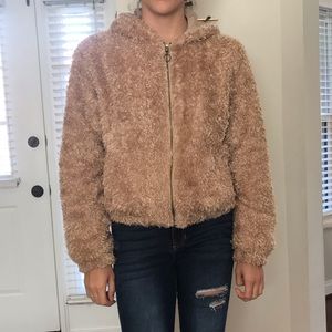 Teddy Coat size Small!